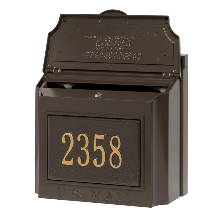 Locking Wall Mounted Mailbox & Reviews Birch Lane